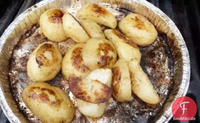 Griechische Zitronen-Bratkartoffeln