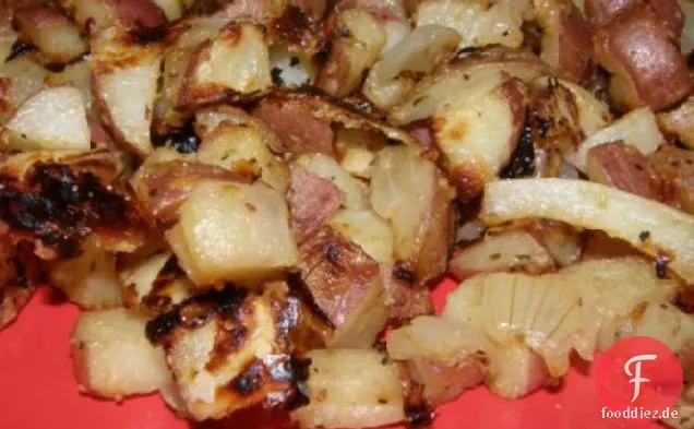 Fettarme Bratkartoffeln