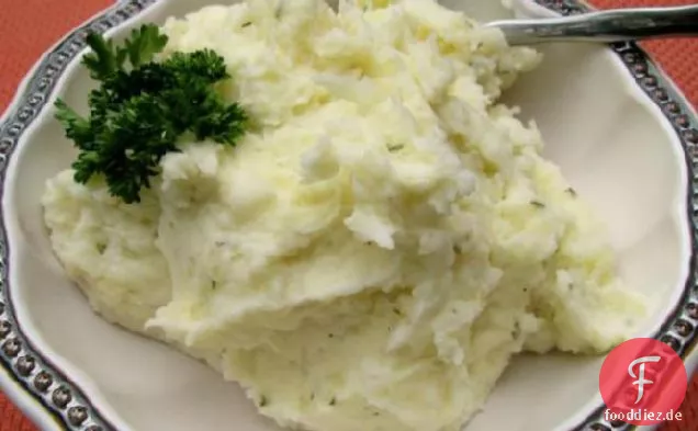 Knoblauch-und Ranch Kartoffelpüree