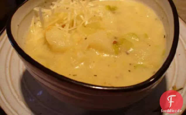 Gebackene Kartoffelsuppe