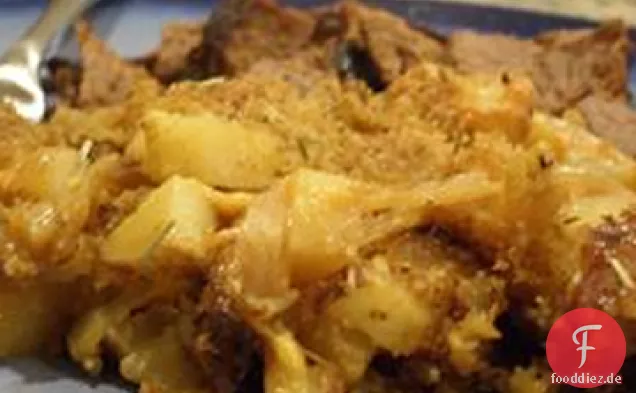 Käsige Rosmarinkartoffeln