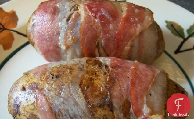 Rot- und Süßkartoffelwirbel mit karamellisierten Zwiebeln