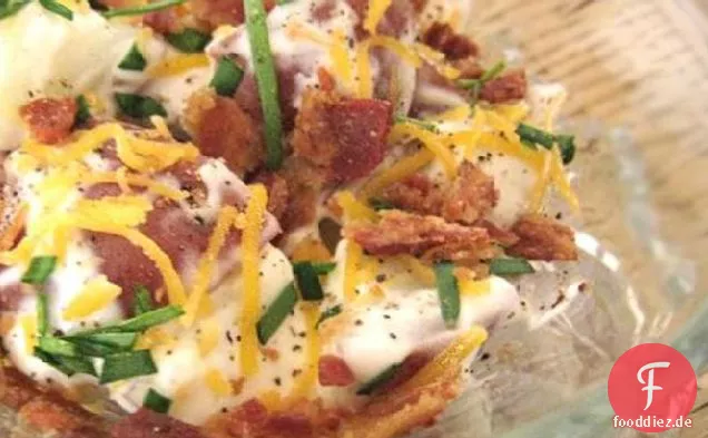 Leicht geladener Ofenkartoffelsalat