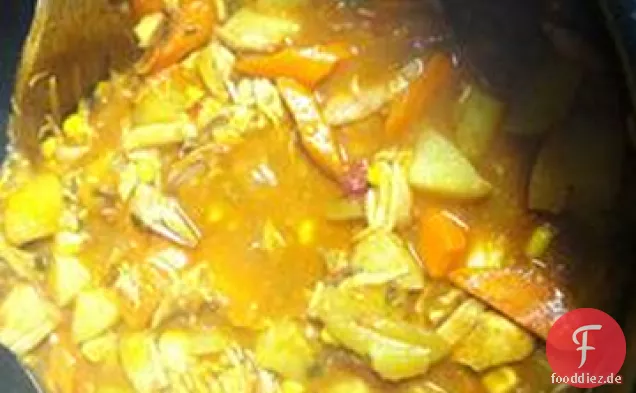 Bengali Chicken-Curry mit Kartoffeln