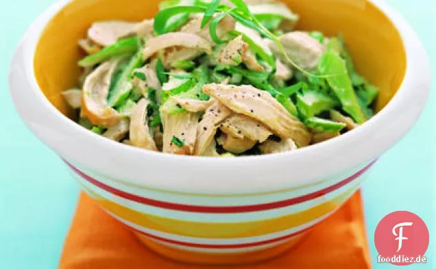 Zitronen-Hühnersalat mit Estragon
