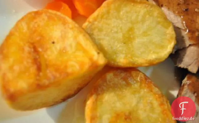Ofengeröstete Knoblauchkartoffeln
