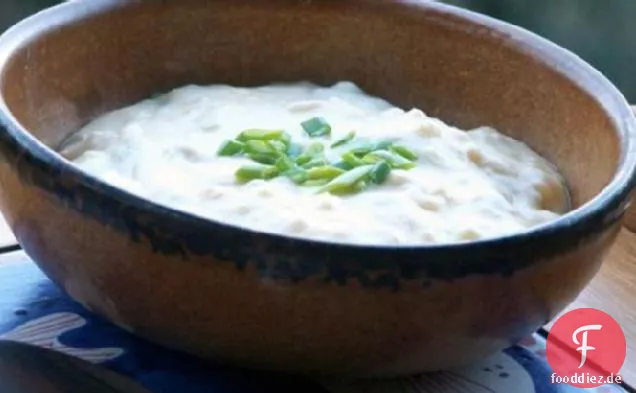 Gebackene Kartoffelsuppe