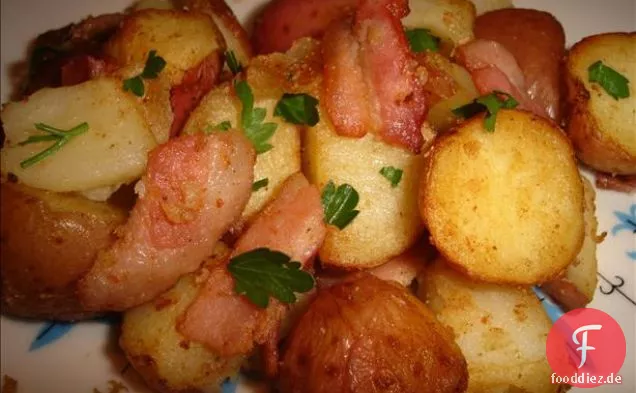 Sehr einfache kreolische Kartoffeln