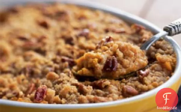 Bananen-Süßkartoffel-Puff-Auflauf