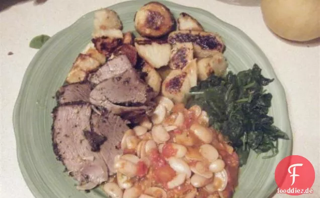 Gebratene Kartoffelpasteten