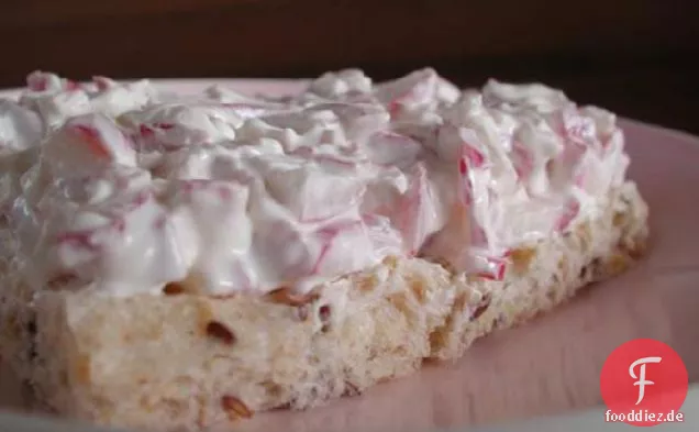 Rettich-Käse-Sandwiches
