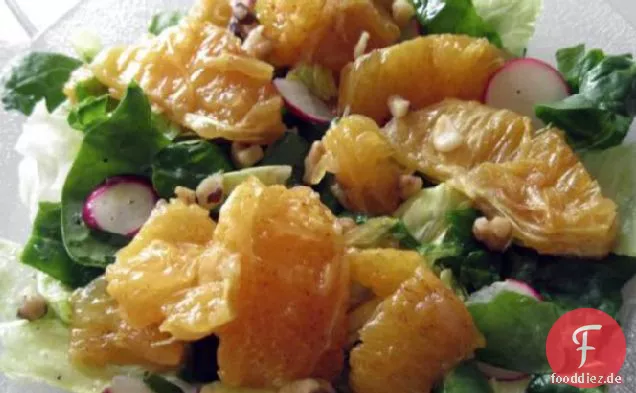 Marokkanischer Orangen-Walnuss-Salat (Zwt II)