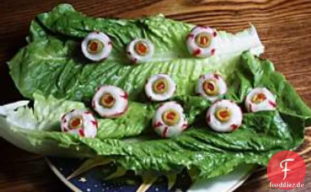 Halloween Hors D ' oeuvres Augäpfel