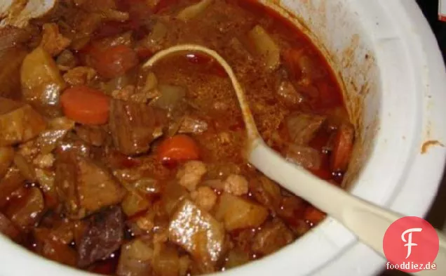 Crock Pot spanisch inspirierter Rindfleischeintopf