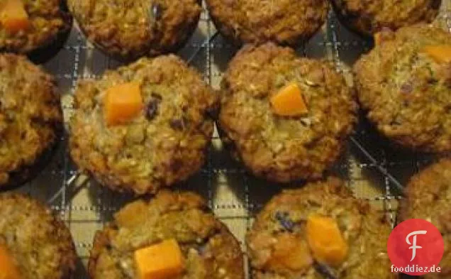 Datum Süßkartoffel Dinkel Muffins (Vegan)