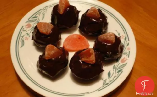 Glutenfreie glitzernde Brownie Bombes