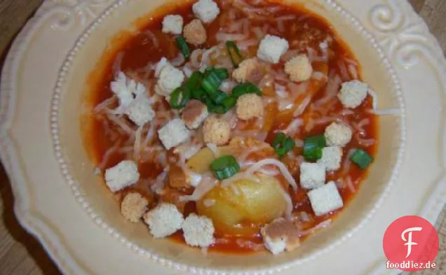 Italienische Messer-Gabel-Suppe