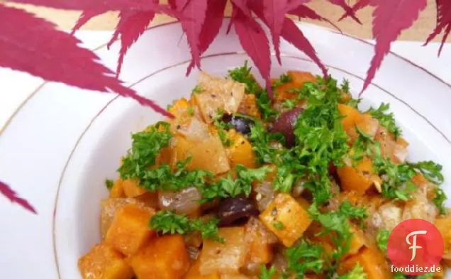 Süßkartoffelsalat (Slada Batata Hilwa) -Marokkanisch