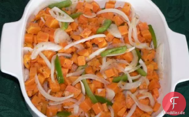 Fantastischer marinierter Süßkartoffelsalat