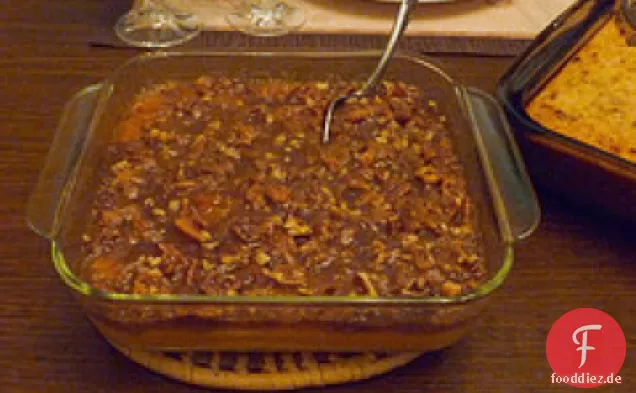 Pessach Süßkartoffel-Pflaumen-Auflauf