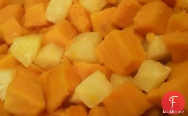Ananas Süßkartoffel backen