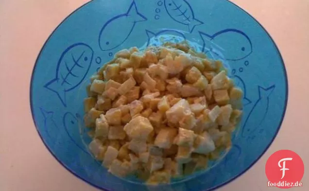 Würziger Süßkartoffel- / Kumara-Salat