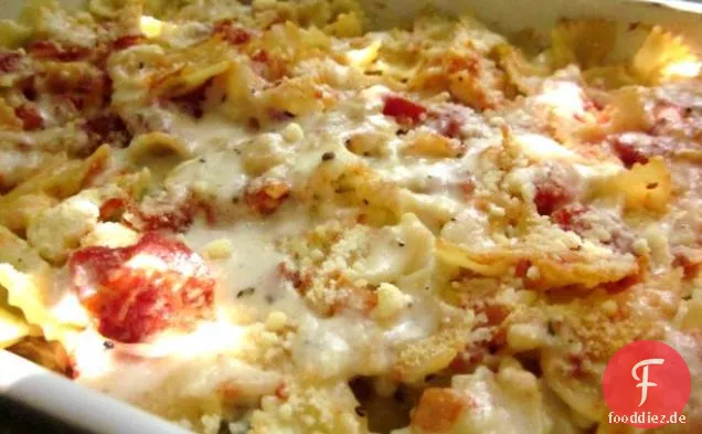 Pariser Huhn und Pasta