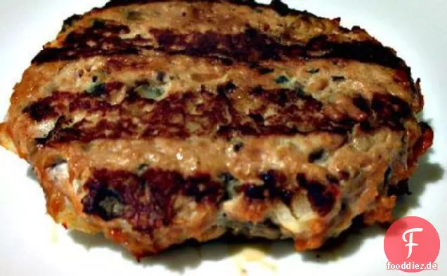 Gegrillte asiatische Truthahn Burger