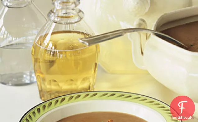Kastanien-Pilz-Suppe