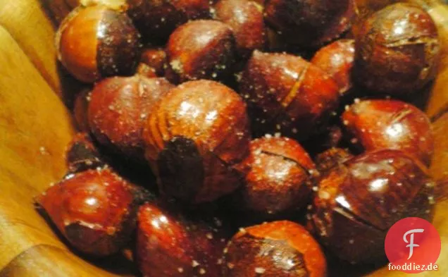 Heißer Hühnersalat
