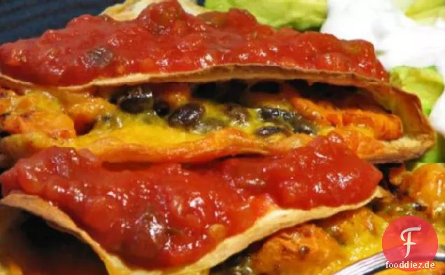 Süßkartoffel Quesadillas