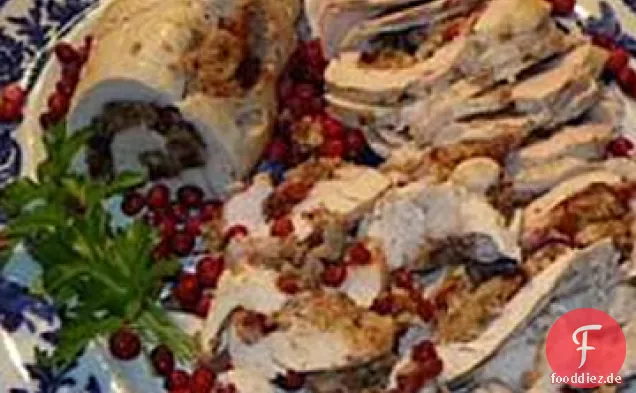 Cranberry-Gefüllte Truthahn Brüste