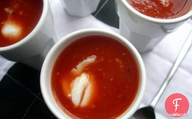 Bloody Mary Suppe Mit Krabben