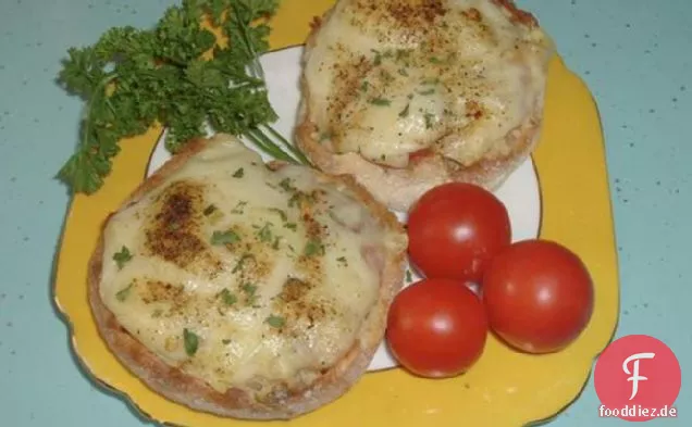 Interessante Käse-auf-Toast (Pizza Toast)
