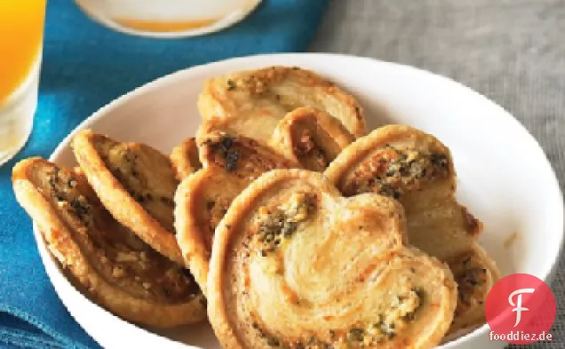 Kräuter-Käse-Palmiers