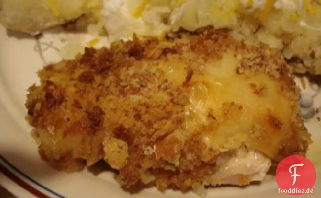 Gebackenes Schweizer Huhn
