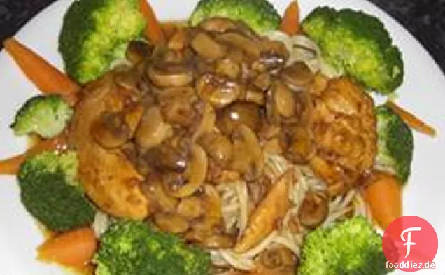 Merwins Huhn Marsala