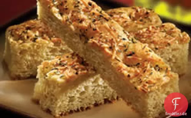 Einfache Italienische Kräuter-Focaccia