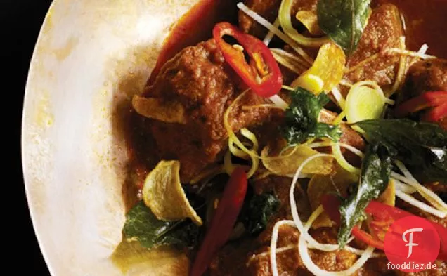 Zwiebel und Chili-verkrustete kurze Rippen Rezept
