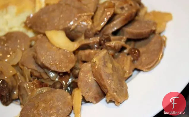 Süße Currywürste