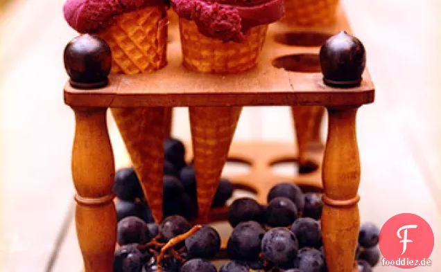 Concord Traubensorbet