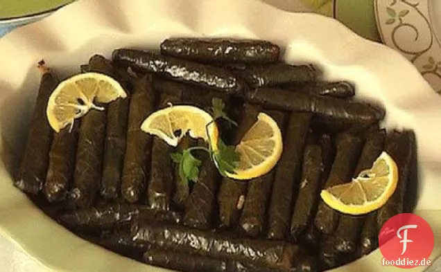 Gefüllte Weinblätter - Authentisches türkisches Dolma-Rezept