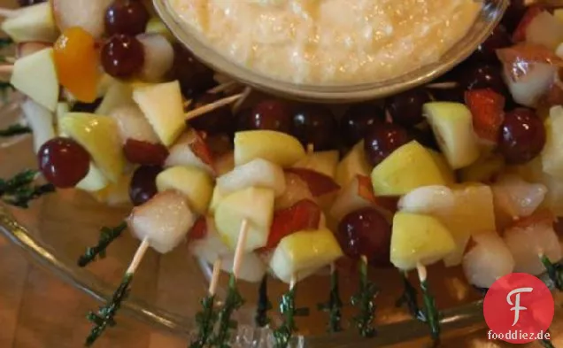 Marinierte Obst-Kabobs