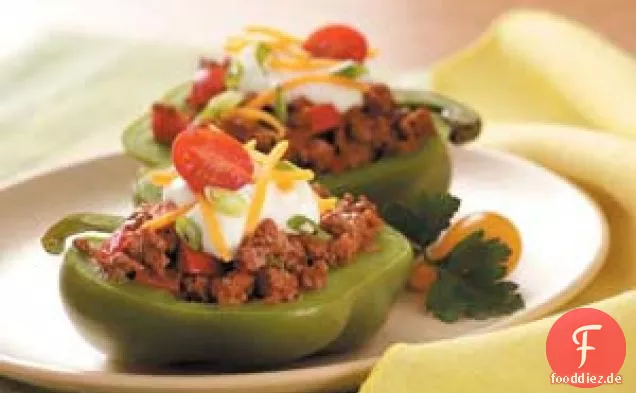 Southwest gefüllte Paprika Rezept