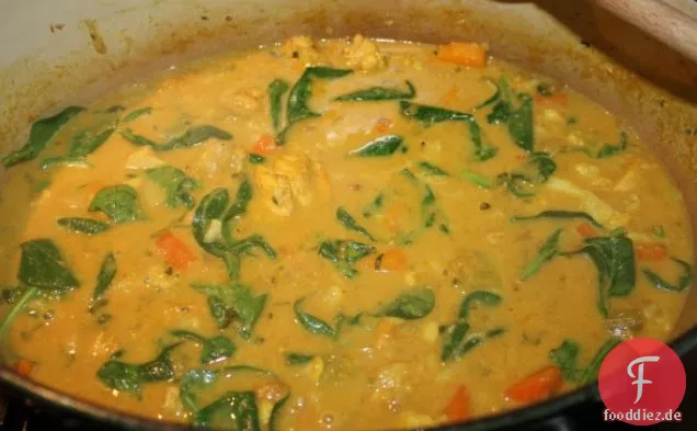 Hühnchen-Gemüse-Curry