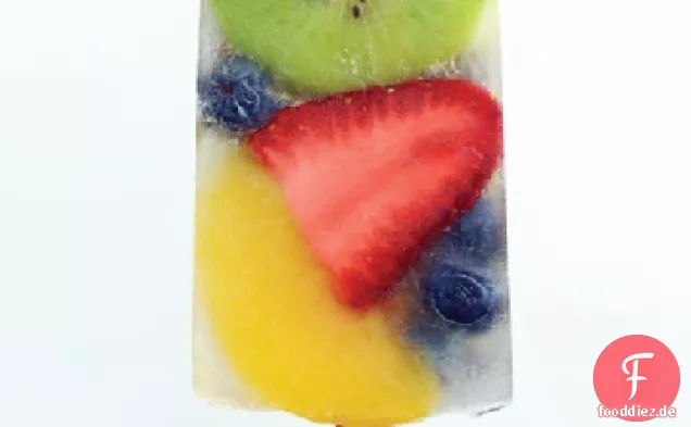Obstsalat Eis Pops