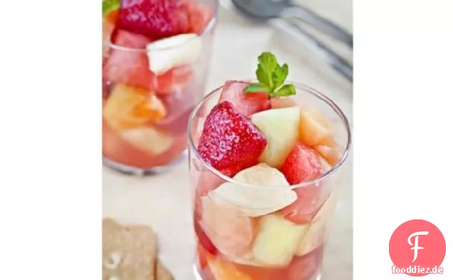 Saftiger Obstsalat