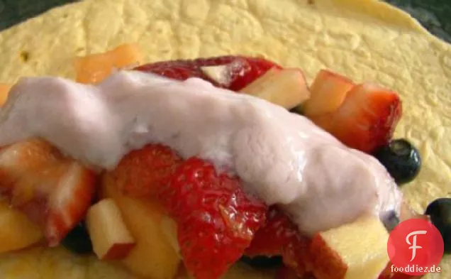 Frischer Obstsalat Pita