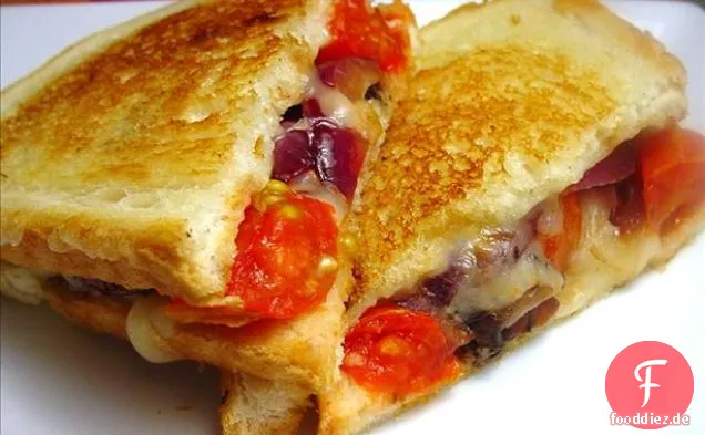 Bada Bing Betty's Tuscan Portobello Melt (Gegrillte Käsesandwiches