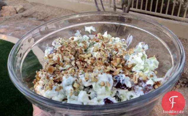 Knuspriger Traubensalat